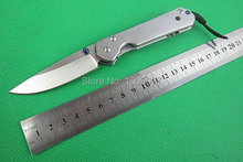 Caliente! alta calidad Chris Reeve CR lavado a la piedra de procesamiento de cuchillo plegable del cuchillo que acampa táctico navajas de rescate FACA mejores regalos