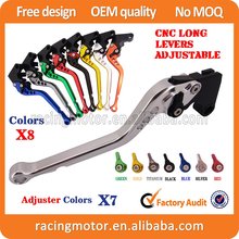 CNC Brake Clutch Levers For Yamaha TDM 900 2005 2010 Adjustable Longy Type (6.8 inch )