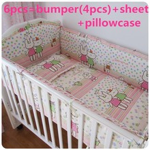 Promotion 6PCS Price font b Baby b font Bed Crib Sets Convenient for Mother to Take