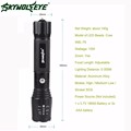 High Quality 5000LM G700 Tactical LED Super Bright Sky Wolf Eye Flashlight X800 Zoom Military Light