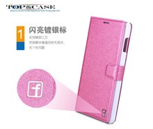 High Quality 5 0 lenovo K860I Smartphone Folding Stand Cover Silk Leather Case Leather Case For