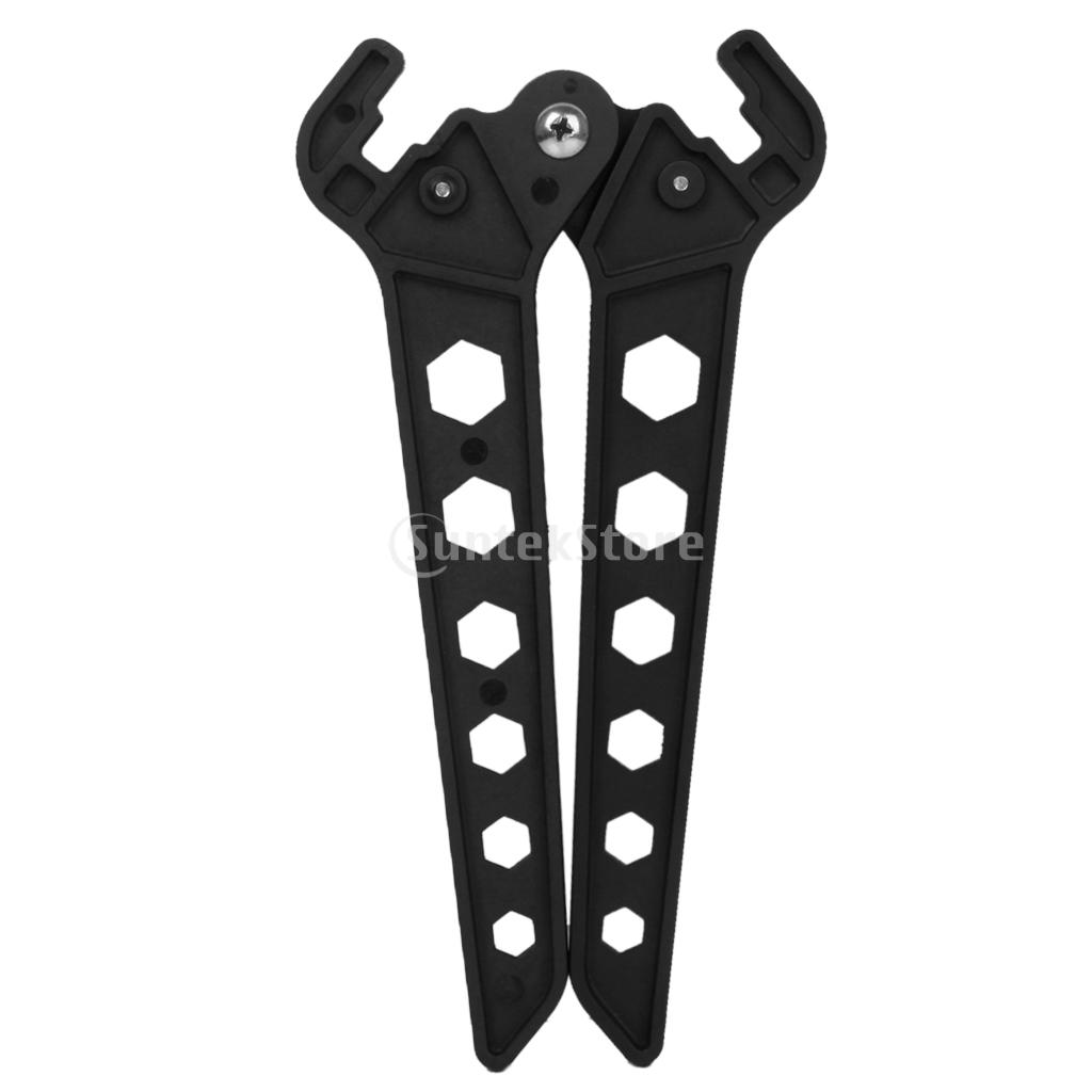 New Arrivals 2015 Archery Bow Kick Stand Holder Legs for 3D Shoot Hunting Range Black Free