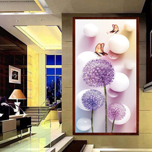 30*56 DIY 5D Diamond Magic Painting Cross Stitch Dandelion Diamond Embroidery Painting Need Arts Home Decor Free Shipping