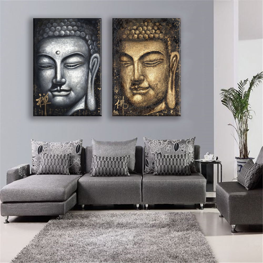 Vergelijk prijzen op buddha painting canvas online winkelen ...