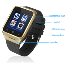 Fashion ZGPAX S8 3G smartwatch WCDMA Bluetooth Android 4 4 Smart Watch Phone Dual Core WIFI