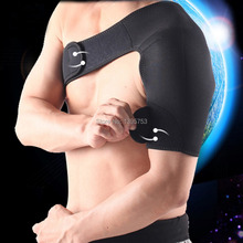 EgoeLife Light Weight Adjustable Elastic Gym Sports Single Shoulder Brace Support Strap Wrap Belt Band Pad