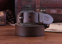 100% Cowhide Leather New 2014 Men Vintage Belt TOP Designer Brand Name Accessories Man Jeans Strap Male Cinto Ceinture MBT0107
