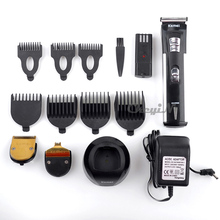 Professional Hair Clipper Electric Shaver Rechargeable Hair Trimmer Face Care Styling Tools Man Family Use With 3 Trim Head 0525