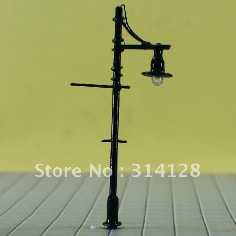 model-lamp-T83-lamppost-for-train-layout-HO-scale-Reference-scale-1-87 