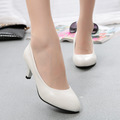 2016 New high heels 5CM patent leather pointed toe women pumps Party Wedding Work sexy ladies