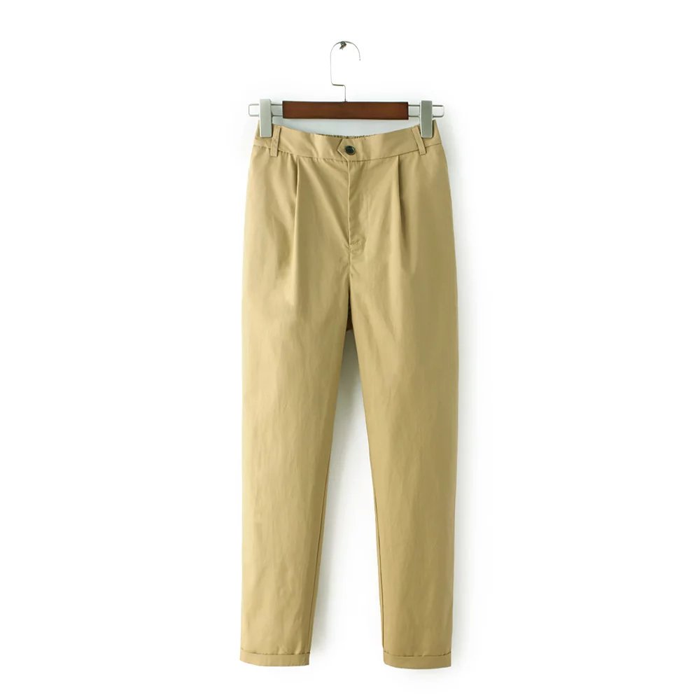 black khaki pants womens