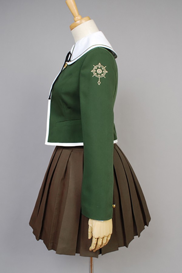 Danganronpa Chihiro Fujisaki Cosplay Costume For Women Girls Full Set 