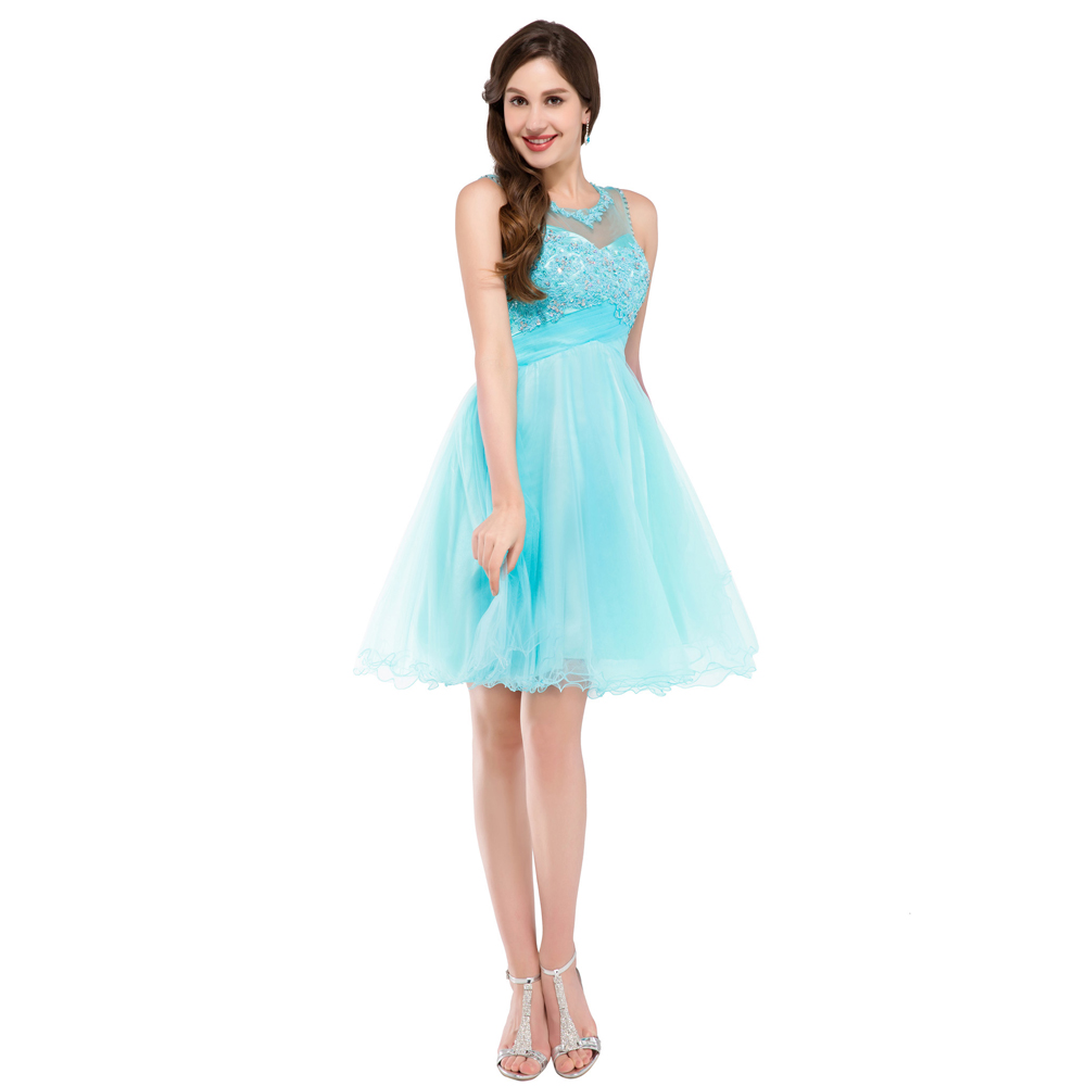 vestidos de graduacion cortos para adolescentes 2016