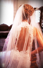 Latest Style High Neck Sheer Tulle Back Mermaid Beaded Lace Wedding Dress Bridal Gown Size 4