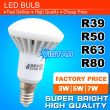 R50 LED lamp E14 Base 3W 5W 7W 220V 230V 240V Warm white Cold white free shipping
