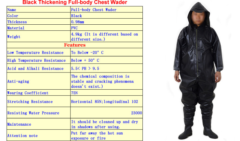 Full-body Chest Wader 11