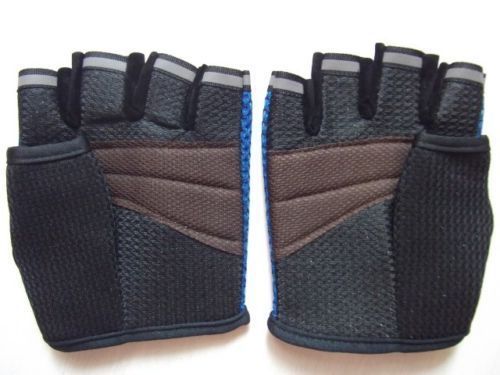 Weight Lifting Gloves Workout Body Building Gym Gloves Half Finger Fitness Anti Slip Bar Grips Power