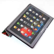 PU Leather Stand Cover Case Universal for Lenovo Tab 2 A10-70/A10-30 A10-70L A10-70F 10.1″ Tablet + 2 Pcs Screen Protector Gift