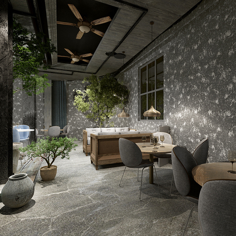 solid cement senior gray