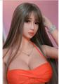 158 cm japanese full body realistic TPE sex doll with metal skeleton for man sex doll
