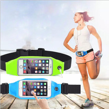 Waterproof Sport Gym Waist Bag Case for IPhone 6 4.7inch / 6S for IPhone 6 Plus 5.5/ 6S Plus Running Wallet Mobile Phone Pouch