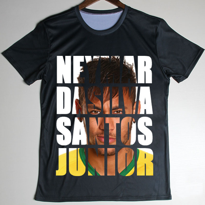 Neymar daSilva Santos Junior T Shirt New New Cute Style Male Version Short-sleeved  Neymar daSilva Santos Junior T Shirt