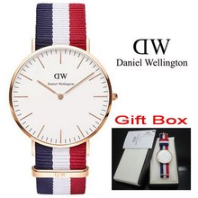 New Brand Luxury Daniel Wellington Watches DW Watch Men Famous Fabric Strap Sports Military Quartz Leather