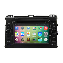 7″ Android 5.1.1 Quad Core Car Stereo Audio Autoradio Head Unit Headunit for Toyota Prado Land Cruiser 120 2003-2009 3G WIFI DVR