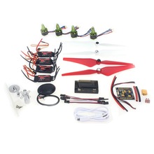 F11118-A GPS APM2.8 Flight Control EMAX 20A ESC GARTT 920KV 230W Brushless Motor 9443 Propeller for 4-Axle DIY GPS Drone