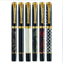 Оптовая продажа продвижение 6 шт./лот Jinhao 500 6 различных цветов кузова и золотой зажим чернила / сталь / подарков / авторучка бесплатная доставка ручки