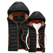 2014 New Casual Mens Cotton Vests Men s Vest Jacket Outerwear Slim Fit Outdoors Mens Vest