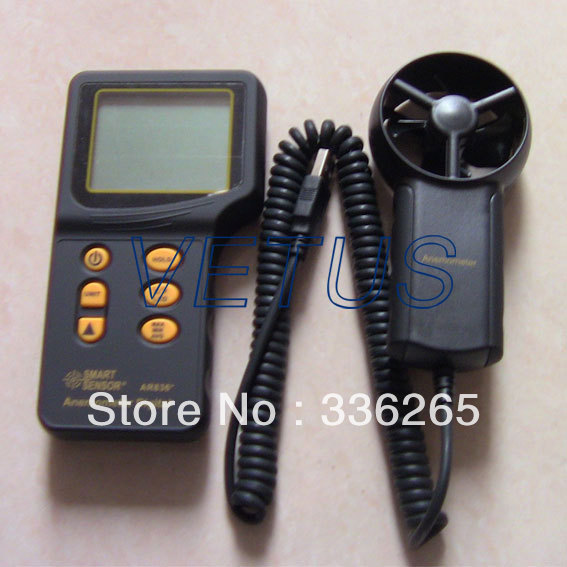 Digital Anemometer AR836, anemometers, free shipping of DHL, fEDEX, EMS, wholes sale price.