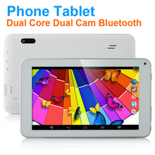 New Design Phone Tablet PC Dual Core WIFI Bluetooth Dual Camera with Flashlight