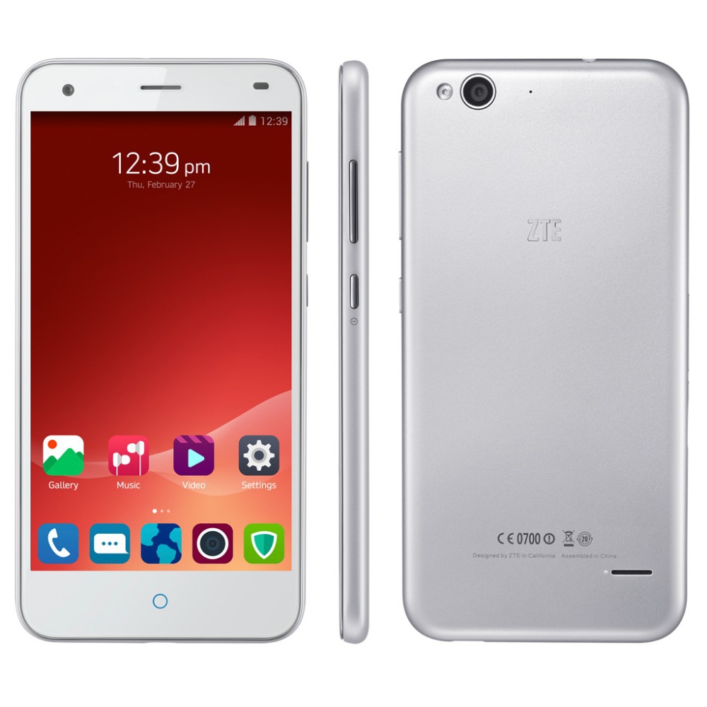 ZTE Blade S6 5 inch HD IPS 1280*720 Android 5.0 Octa-Core 1.5GHz Dual SIM LTE 4G Phone 2GB RAM 16GB ROM 13.0MP Camera