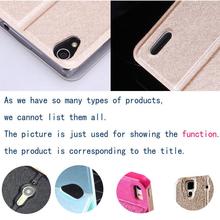 Case For lenovo a536 With view window Original Silicone Flip Cartoon Pu Leather Cover for lenovo
