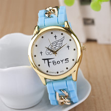 Free shipping relogio masculino quartz watch Silicone strap women s watches digital watch women s wings