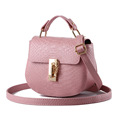 2016 New Lady Sweet Shoulder Bag Ladies Crocodile Pattern PU Leather Handbag Women Messenger Girls Flap