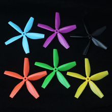 16 PCS (8 Pair) 5040 5 Leaf Blade Props Propellers For Racing FPV Racer QAV R QAV 210 250 Martian 230 255 Quadcopter Drone
