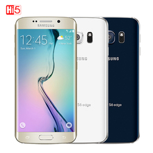 Original Samsung Galaxy S6 Edge G925F/S6 G920F Cell Phone Unlock Octa Core 3GB RAM 32GB ROM WCDMA LTE 16MP Camera 5.1 inch