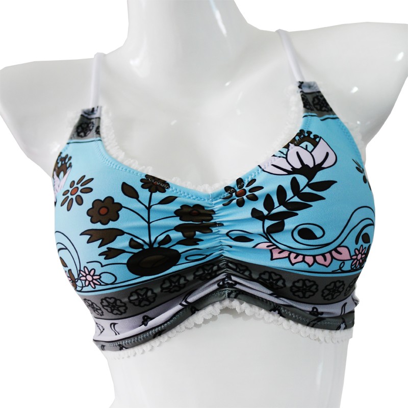 Plavky Sexy Gypsy Floral Swim Maiô Beach Wear Biquini Feminino Plus