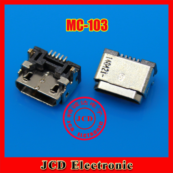 100pcs Original New 100% Micro USB Connector, USB Jack charging port socket For Amazon Kindle Fire 7