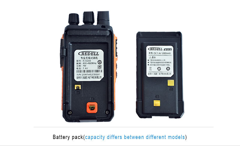 2015 Redell new products two way ham radio china handset long range walkie talkie 8208 for sale