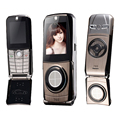 MAFAM 760 flip unlocked Russian Keyboard metal super car model design car key mini mobile cell