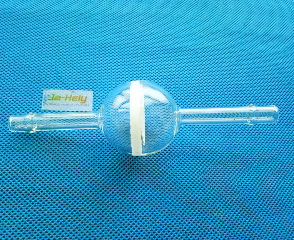 10PCS/lot Pipeline Filter tube Sintered Bulb filtering tube with glass