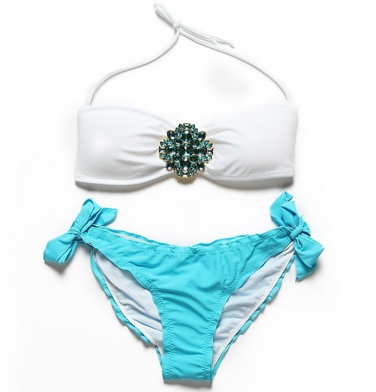 2015-Fashion-Women-crystal-Rhinestone-push-up-swimwear-halter-bikini-Sexy-beach-swimsuits-free-shipping