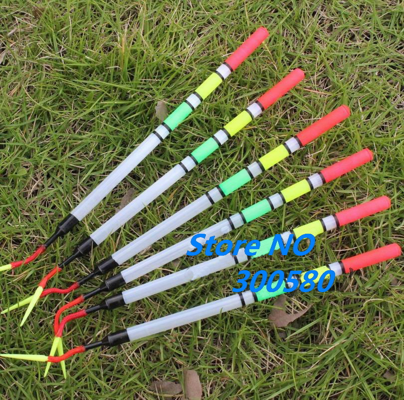 Buy 10PCS Fishing Floats Hollow Plastic Float Striking Length 14cm 16cm 18cm