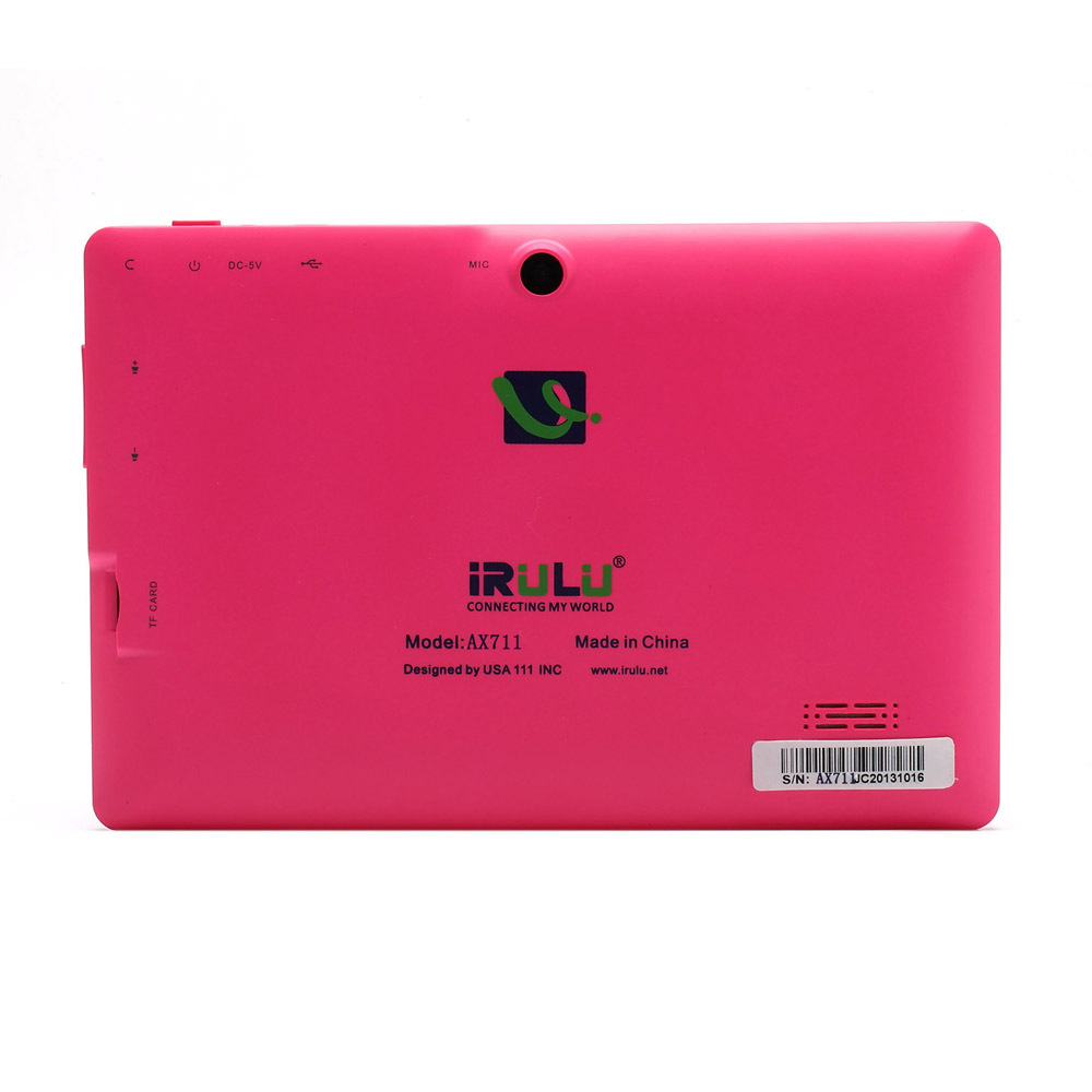 IRULU eXpro X1a 7 Tablet PC 8GB ROM Quad Core Android Tablet Dual Camera External 3G