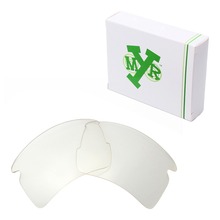 MRY Replacement Lenses for Oakley Flak 2.0 XL Sunglasses HD Clear