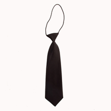Wholesale Satin Elastic Neck Tie for Wedding Prom Boys Children School Kids