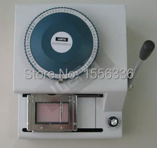 manual PVC card embossed machine PVC card printing machine